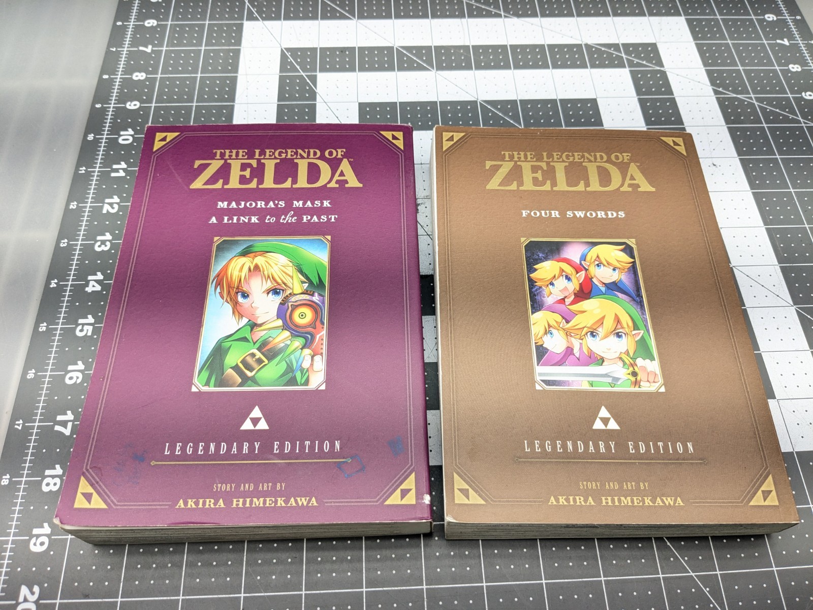 The Legend of Zelda Manga Edizione Leggendaria Lotto di 2 Paperback Akira Himekawa