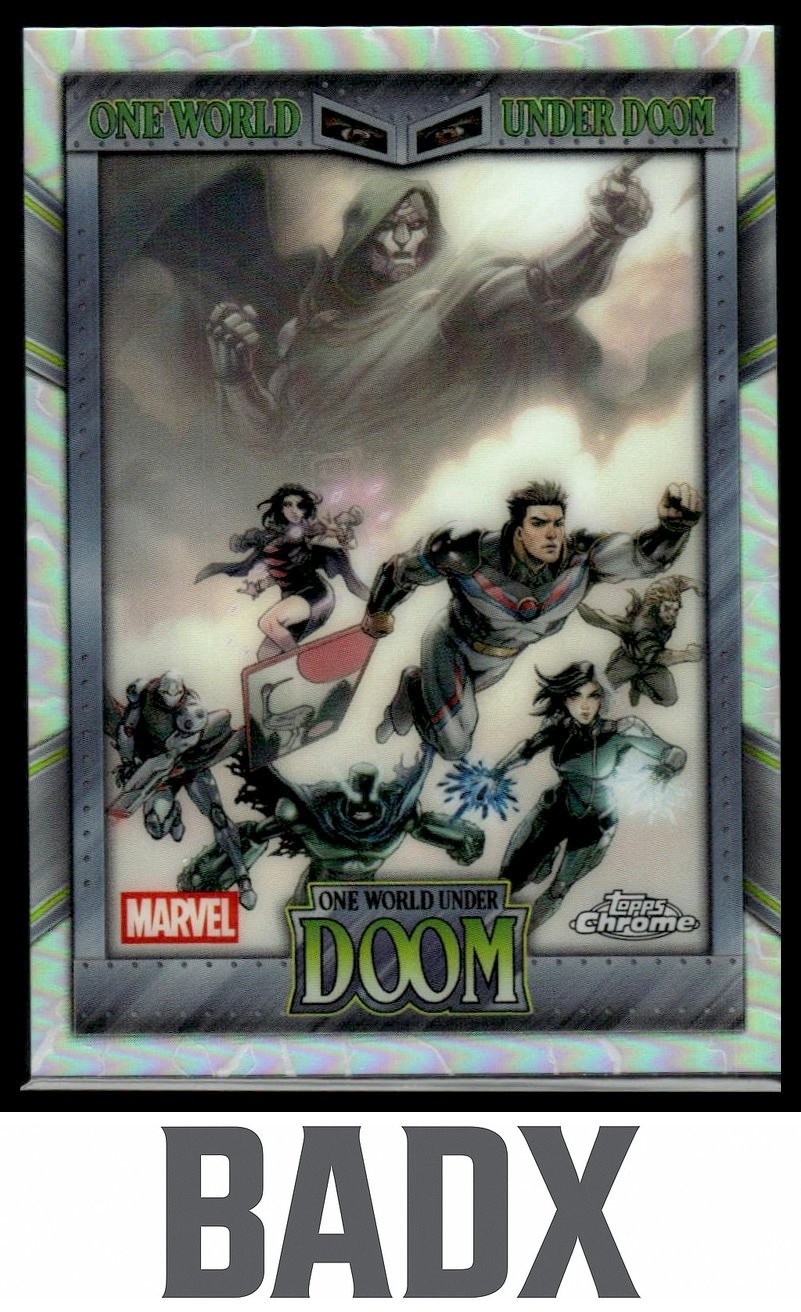 2026 Marvel 2026 Topps Chrome Marvel Comics Doctor Doom #OW-12