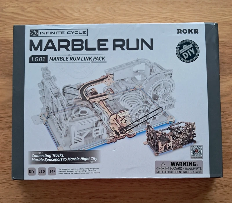 ROKR Marble run LG01 kit extention connection avec LED
