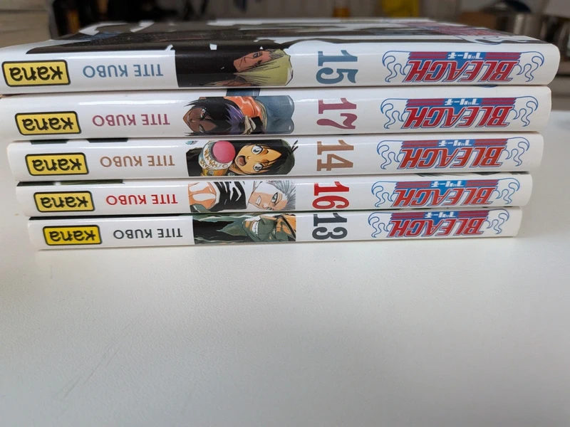 Bleach manga volume 13-17, Nederlands
