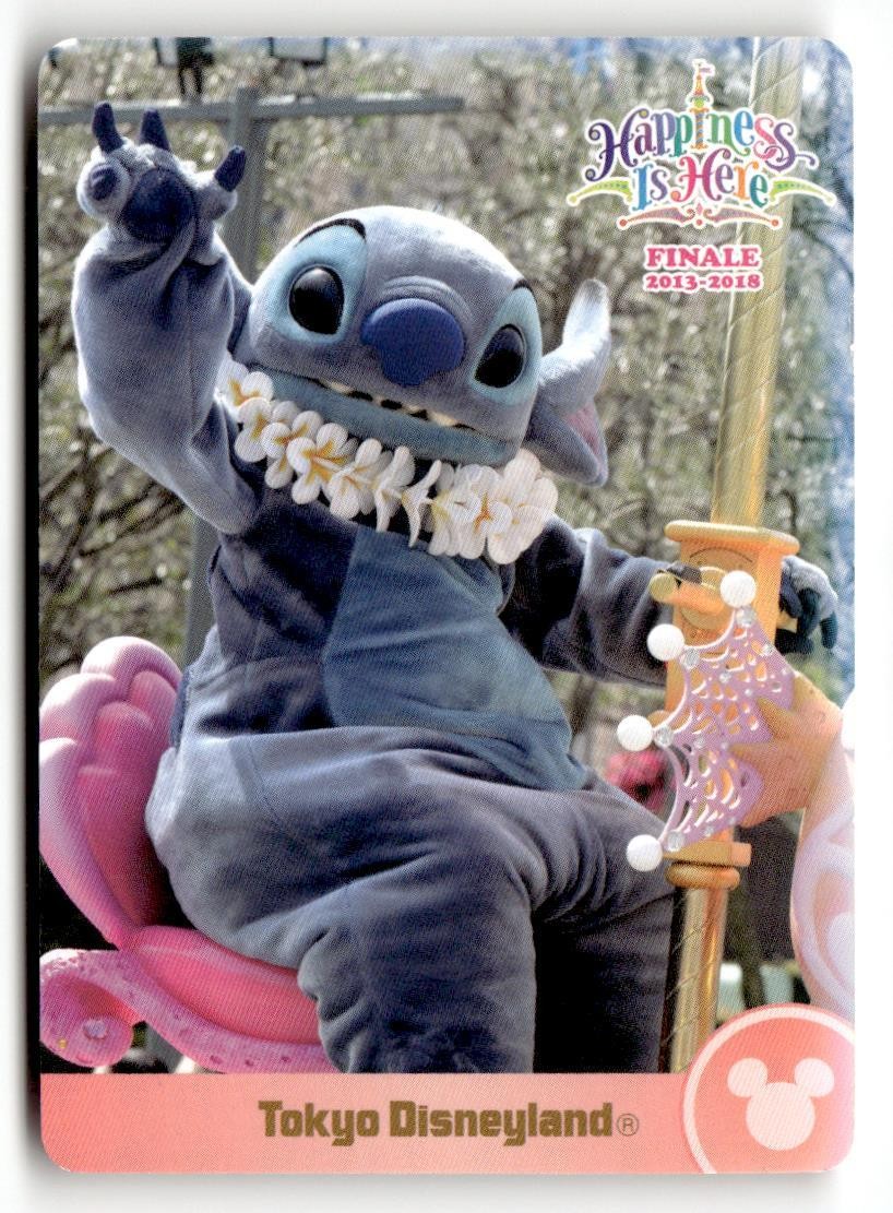 Tokyo Disney Stitch Happiness Is Here Finale Parade Collezione Card