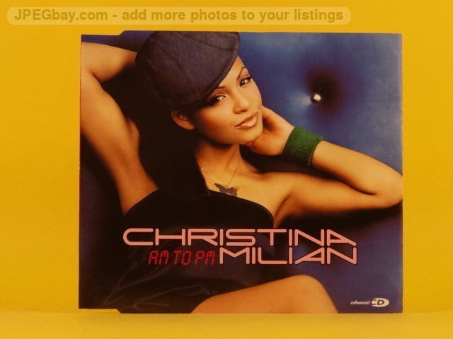 Christina Milian AM To PM (L81) 4 Track CD Single plus Picture Sleeve Def Soul