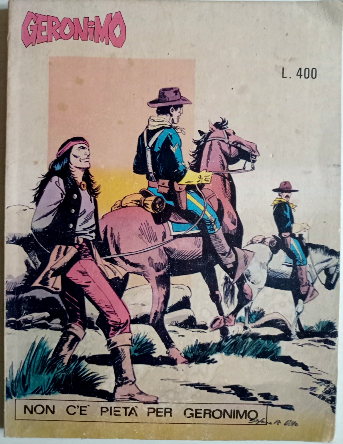 GERONIMO ED.CERRETTI 1978 N°10  - H