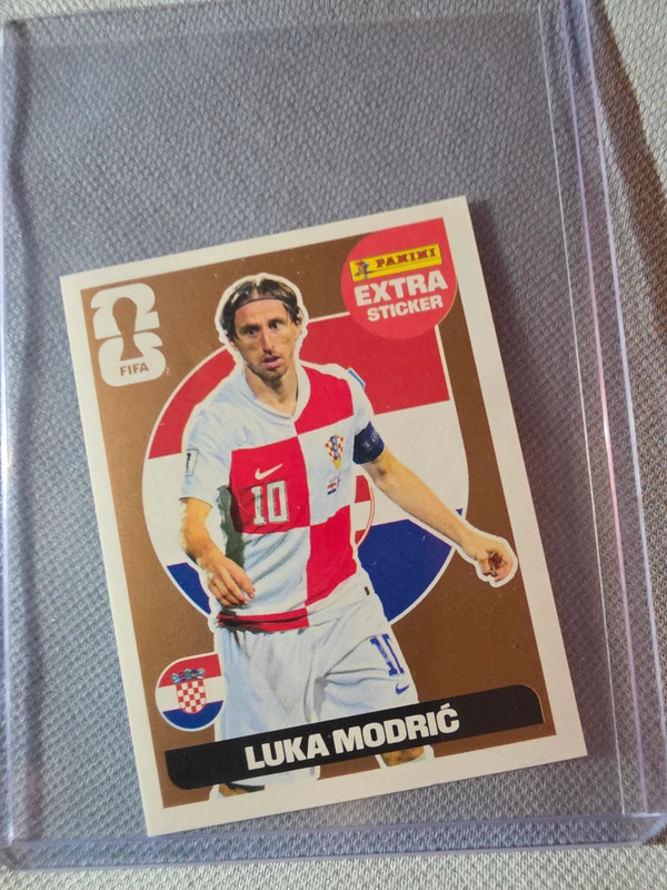 Luka Modric Bronze Extra Sticker