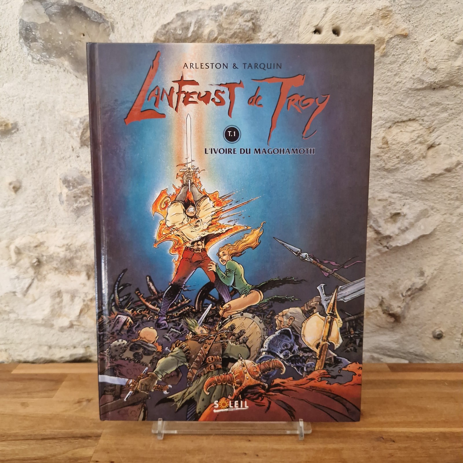 RARE LANFEUST DE TROY TOME 1 OCTOBRE 1994 DEDICACE TARQUIN TBE 