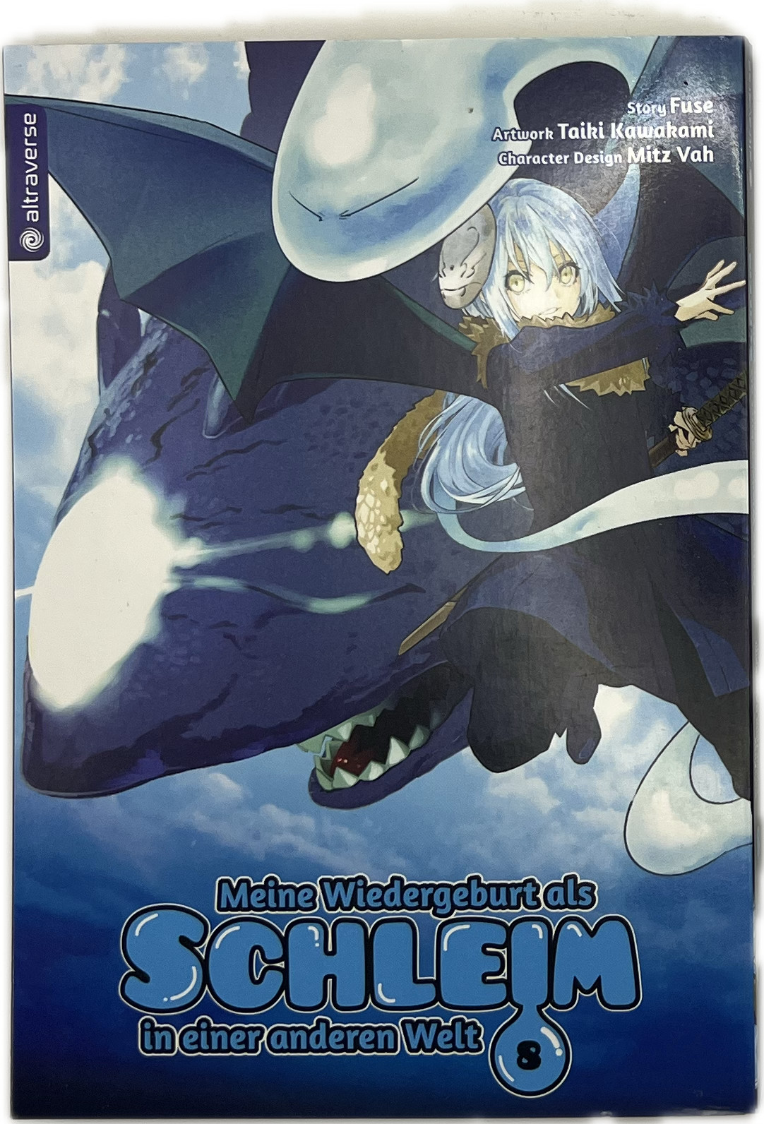 La mia rinascita come muco 08 manga italiano