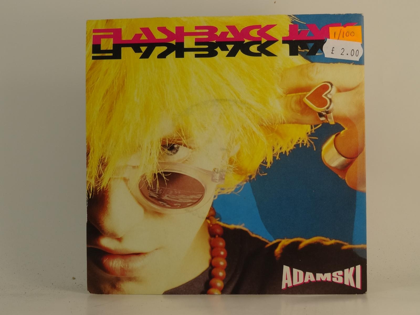ADAMSKI FLASHBACK JACK (75) 2 Track 7" Single plus Picture Sleeve MCA