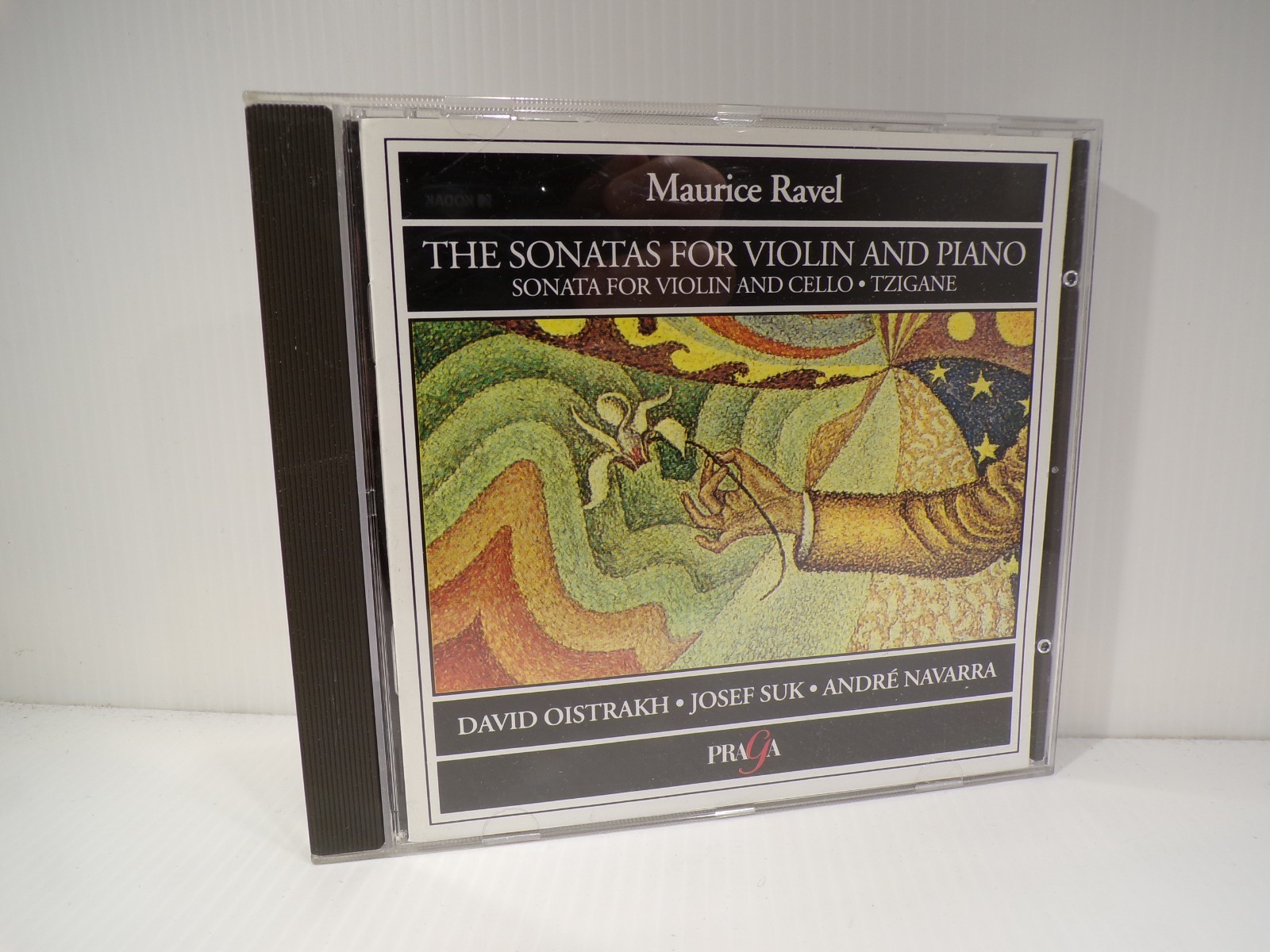 MAURICE RAVEL - THE SONATAS FOR VIOLIN AND PIANO - CD