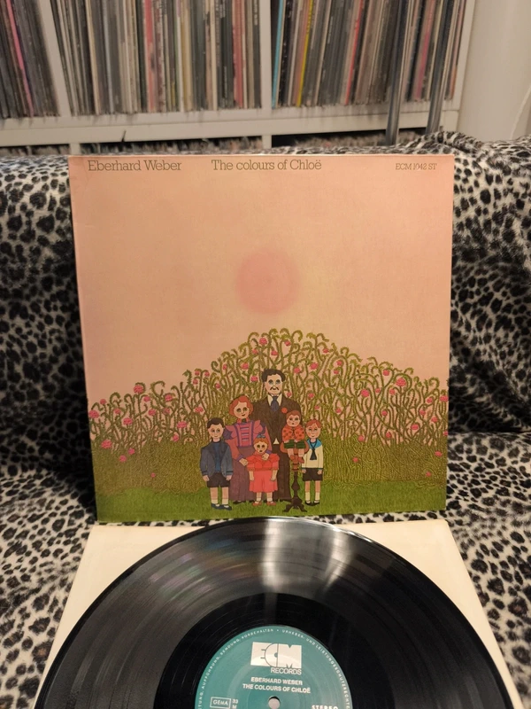 Eberhard Weber Vinyl Psycedelic Fusion Jazz Experiment