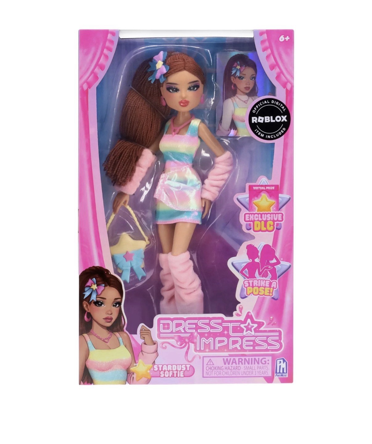Dress to Impress Fashion Doll Stardust Softie S1 includes DLC Codes