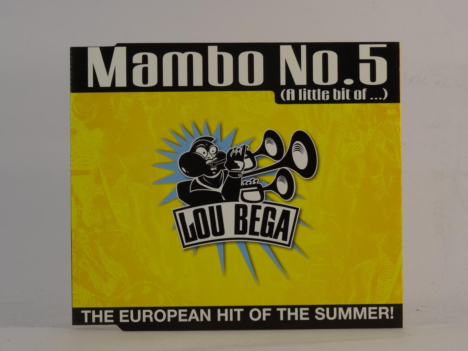 LOU BEGA MAMBO NO. 5 (A LITTLE BIT OF..) (H16) 3 Track CD Single plus Picture Sl