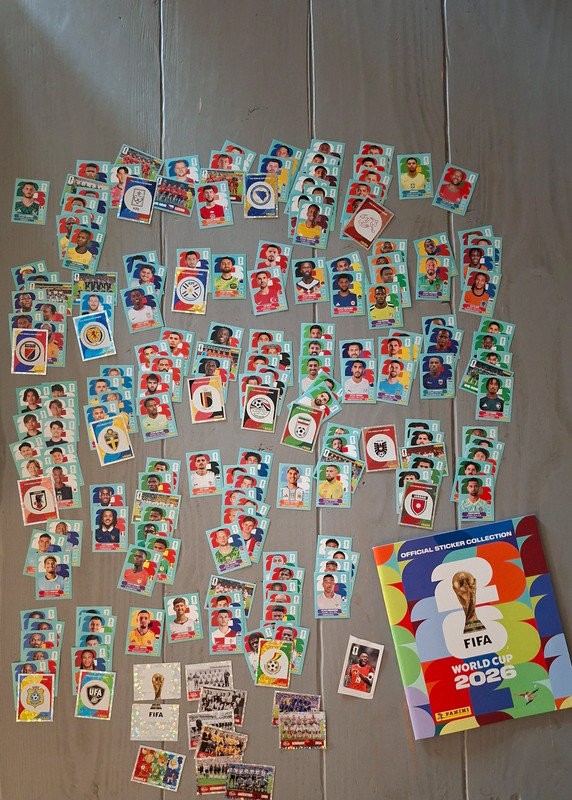 Panini 195 Sticker plus Sammelalbum WM 2026