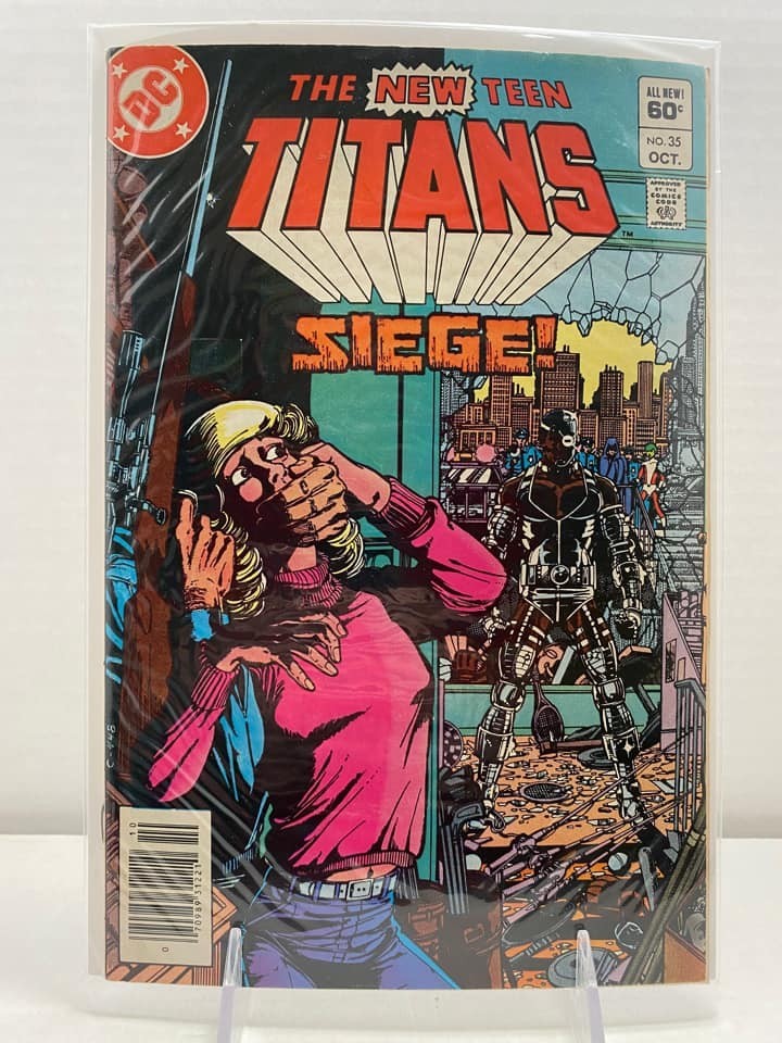 28605: DC COMICS THE NEW TEEN TITANS #35 Grado VG