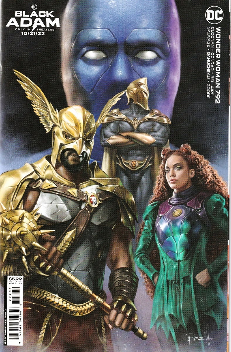 WONDER WOMAN #792 (2016) CLOONAN ~ VARIANTE CARTONCINO LUCIO PARRILLA ~ NON LETTO NM