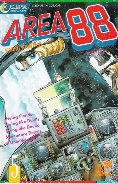 Area 88 #5 FN 1987 Immagine Stock