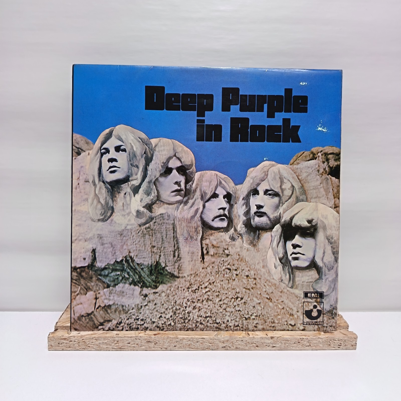 Deep Purple in rock vinyl record 1970 VG+/VG+ SHVL 777