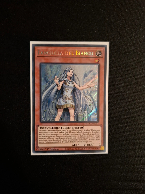 Fanciulla del bianco secret - YuGiOh