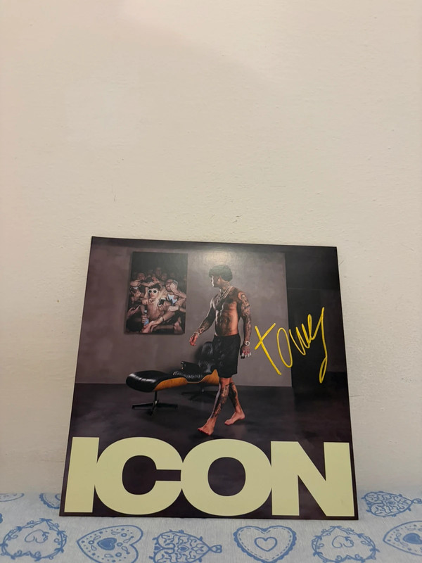 Vinile icon firmato - tony effe