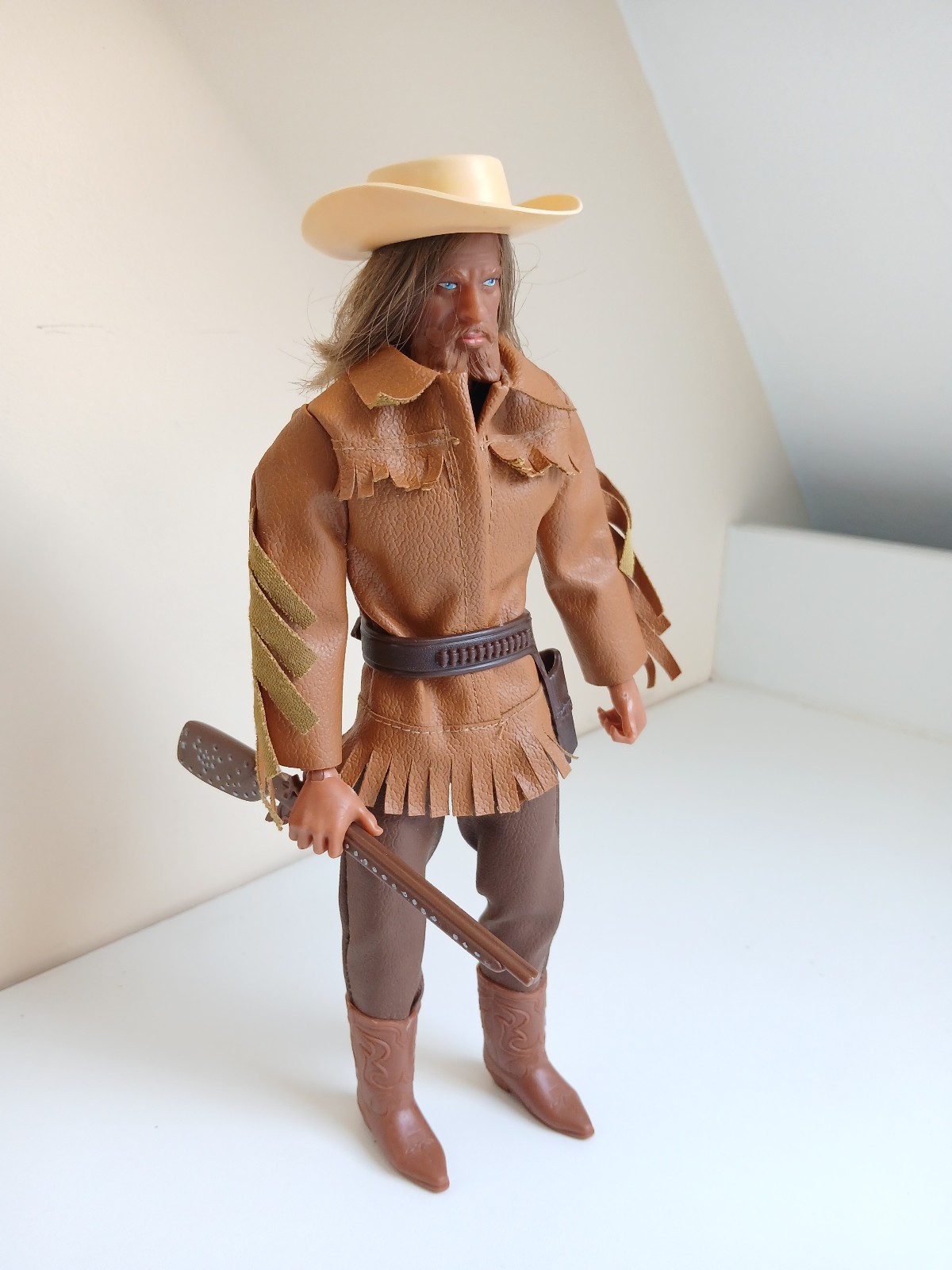 Big Jim Action Figure "Old Shurehand", Mattel 1971, Serie "Karl-May"