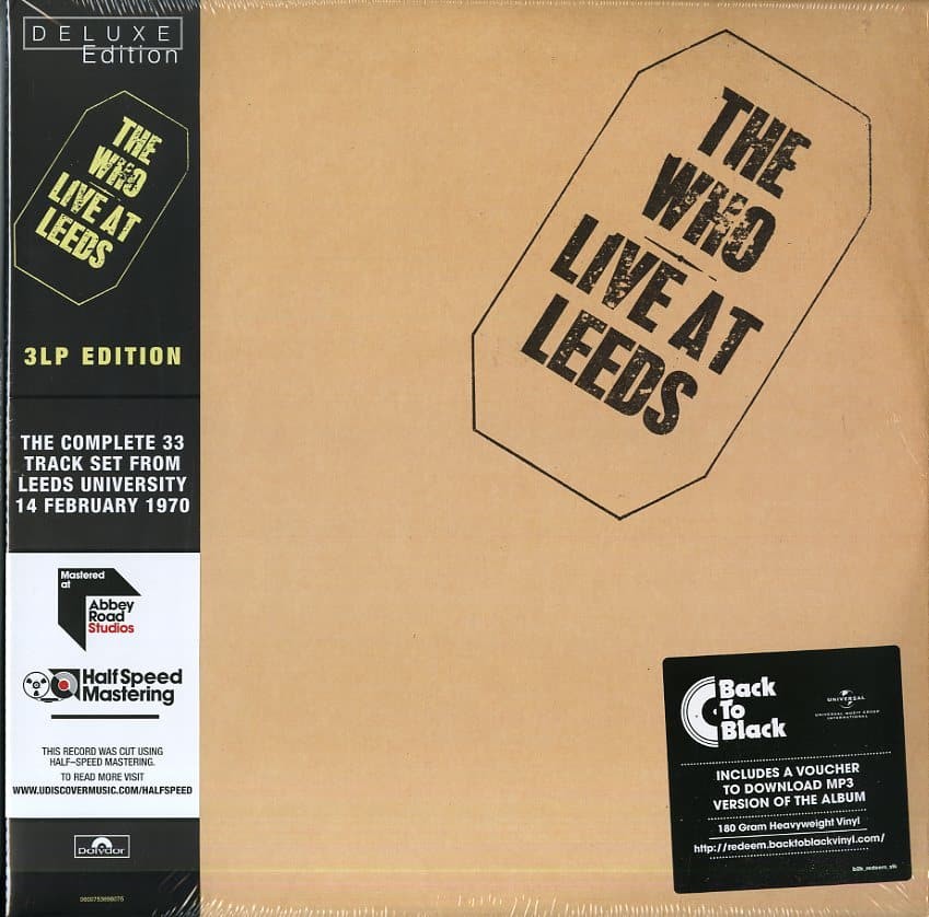 WHO - LIVE AT LEEDS (DELUXE EDITION) - Brand New Sealed