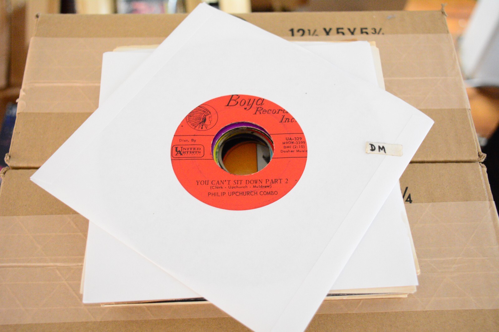 PHILIP UPCHURCH COMBO "YOU CAN'T SIT DOWN" 45RPM 7" SINGLE G+ [B1-166]