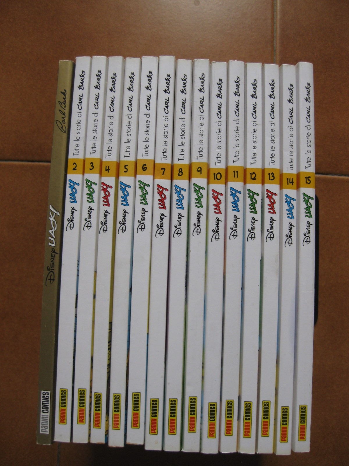 Topolino Disney Uack da 1 a 15 