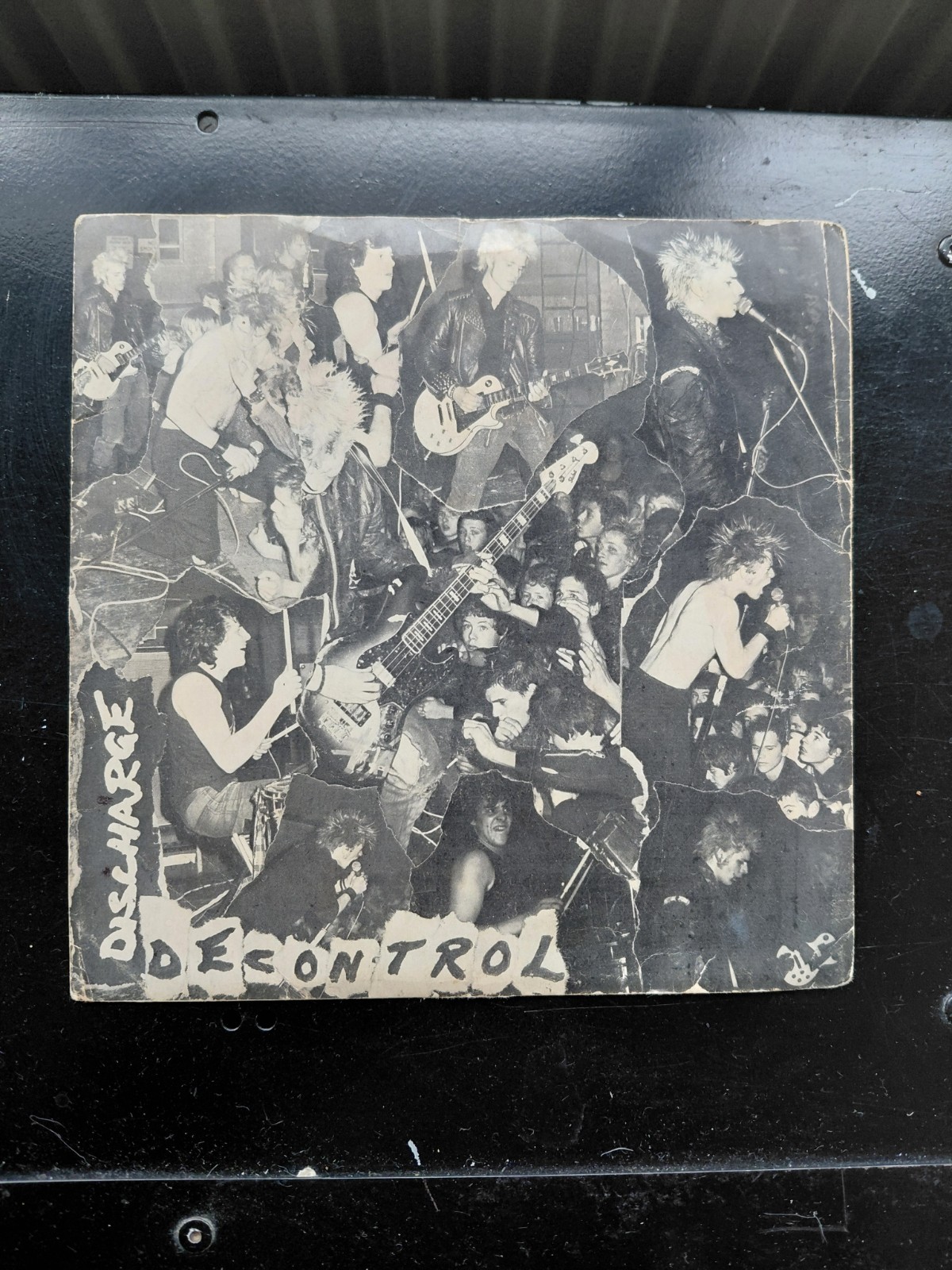 DISCHARGE - Decontrol Single UK 1980 CLAY Records Punk
