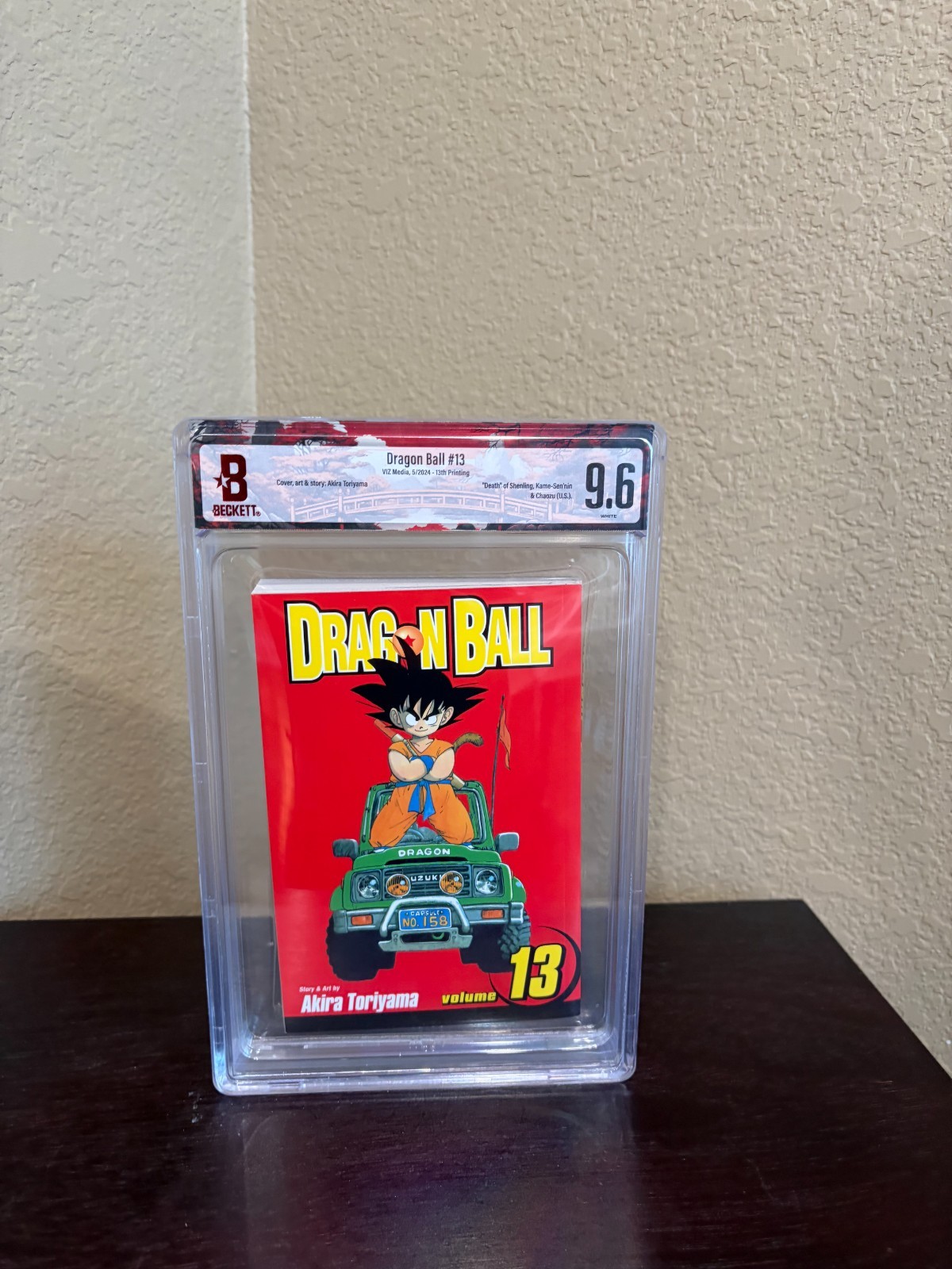 Dragon Ball (Manga) Volume #13 di VIZ MEDIA Shonen Jump - Beckett BGS Manga 9.6