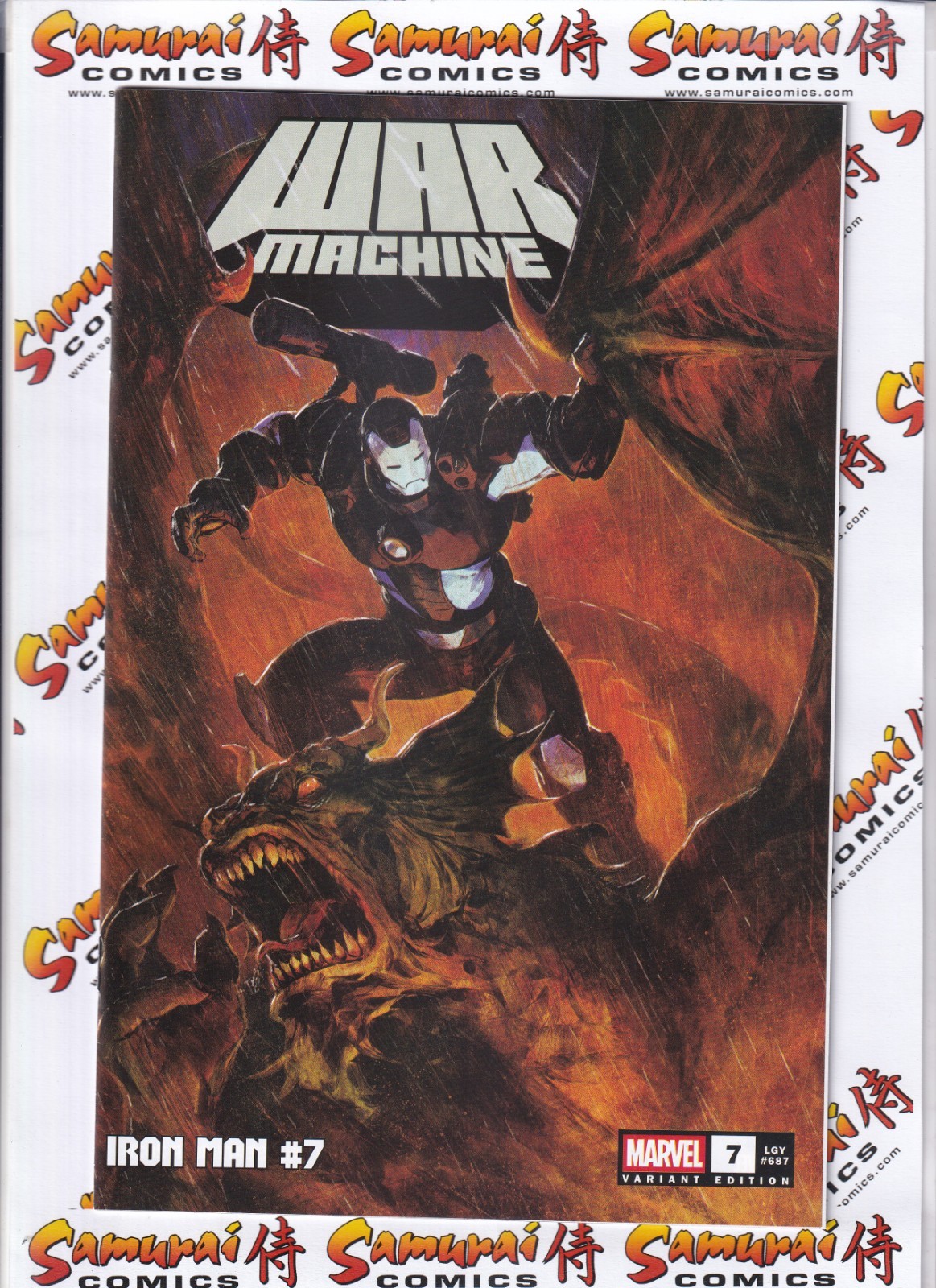 Iron Man #7 1:25 variante Rapoza scansioni reali!