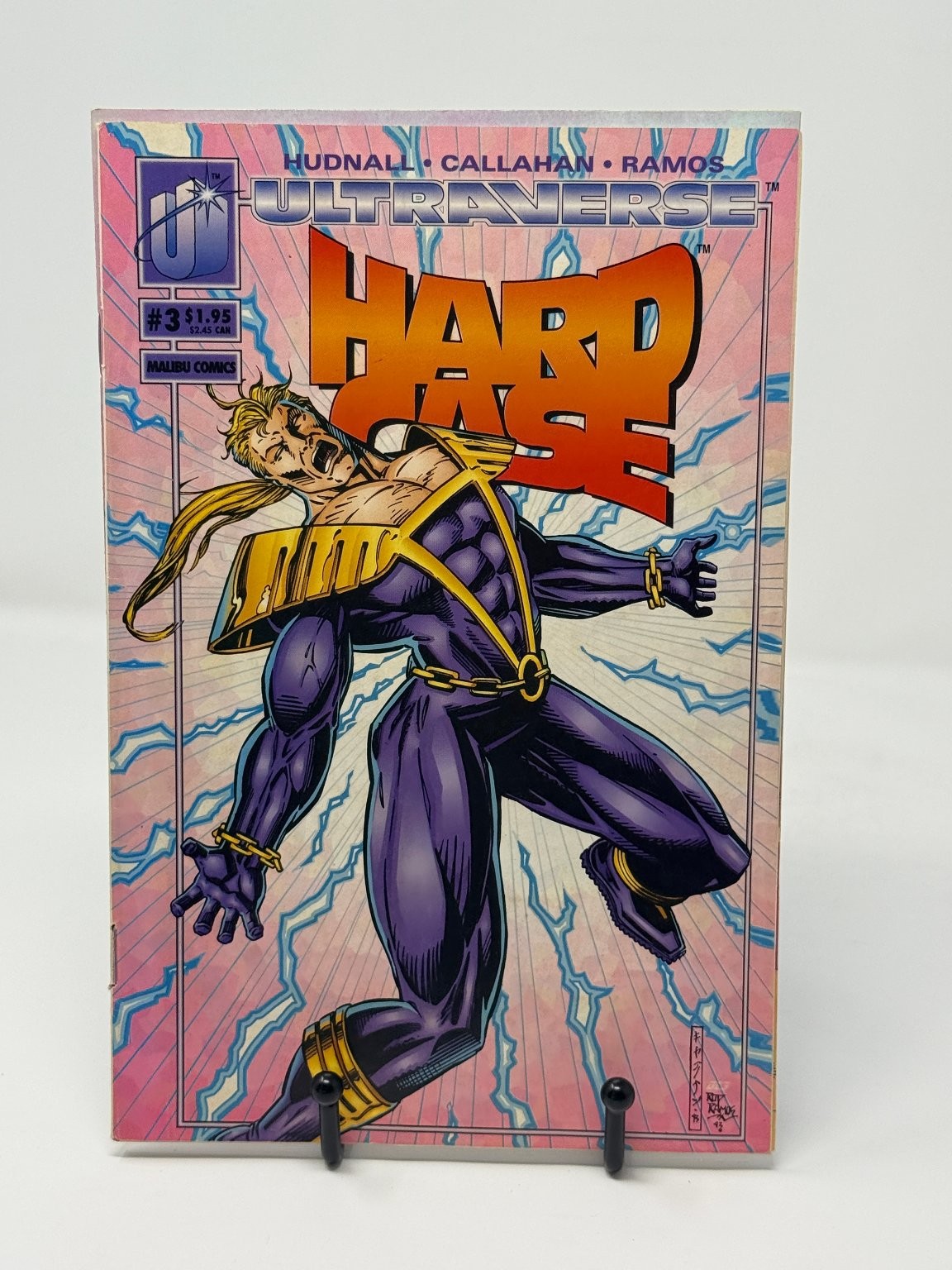 CUSTODIA RIGIDA ULTRAVERSA #3 Hudnall Callahan Ramos Malibu Comics 1994