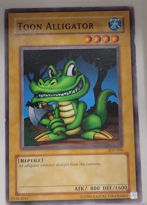Alligatore Toon - SDP - Yu-Gi-Oh!