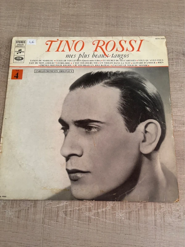 Vinyle Tino Rossi