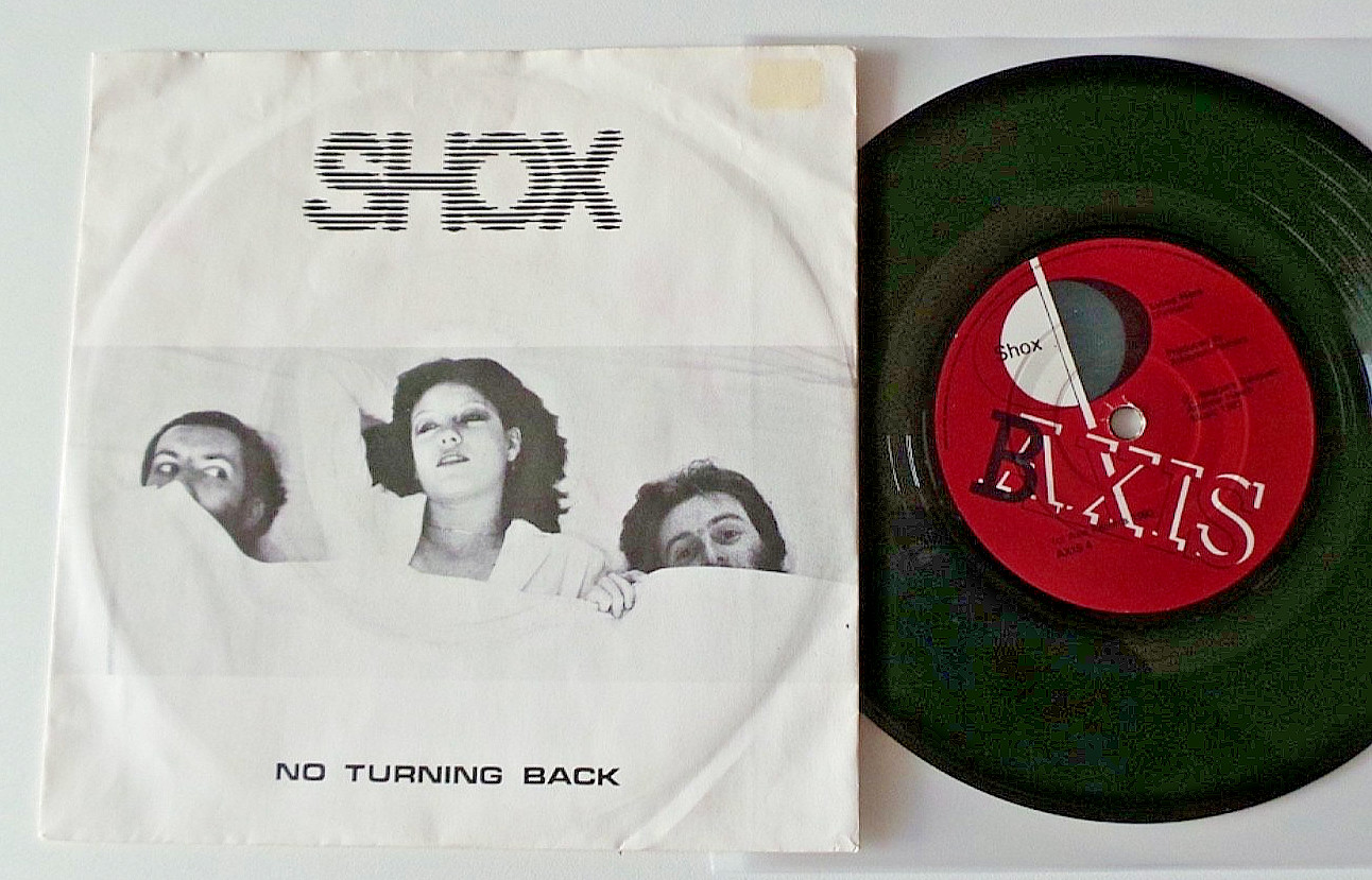 7" Shox – No Turning Back (UK 1980 M-/VG+) rare Synth POP