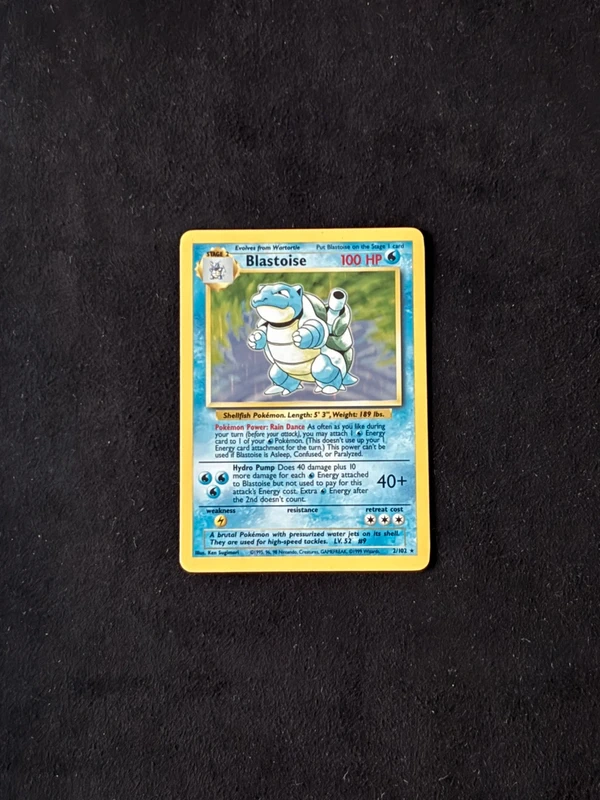 Blastoise base set 2/102
