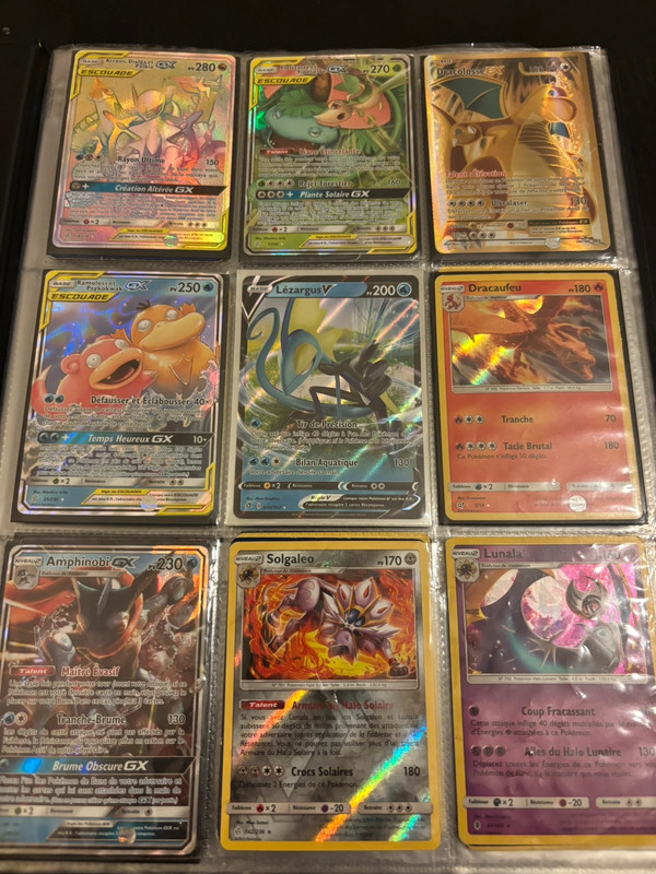 Carnet carte pokémon