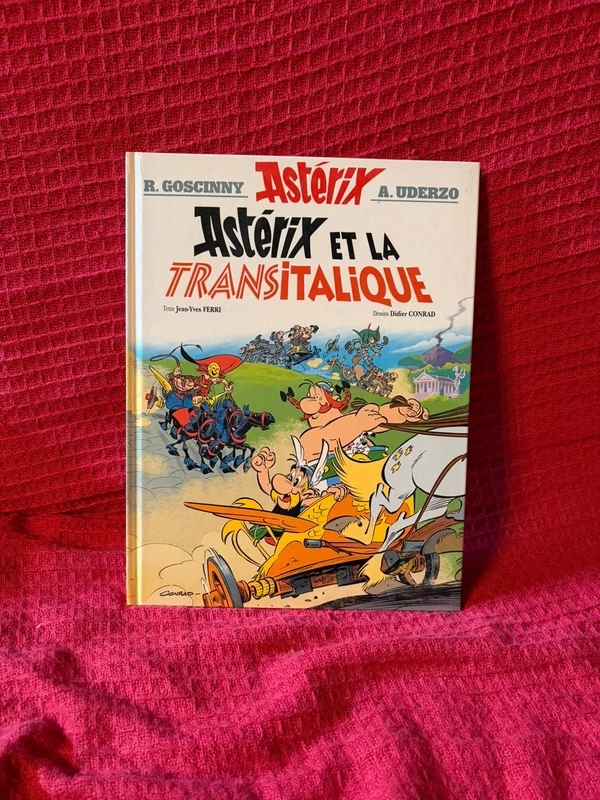 BD Astérix et la Transitalique