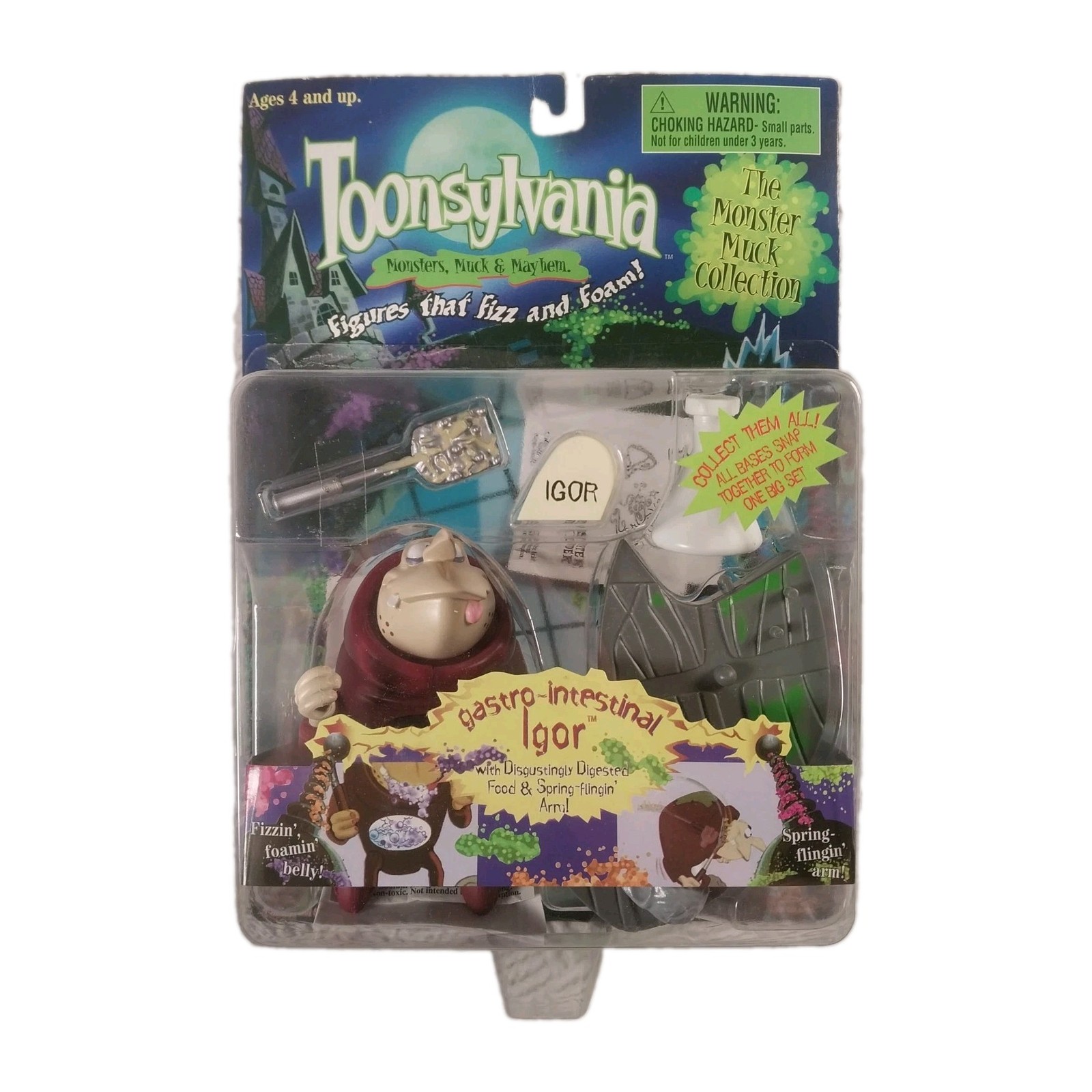 Toonsylvania Gastro-Intestinal Igor Monster Muck Collection 1998 Toy Island
