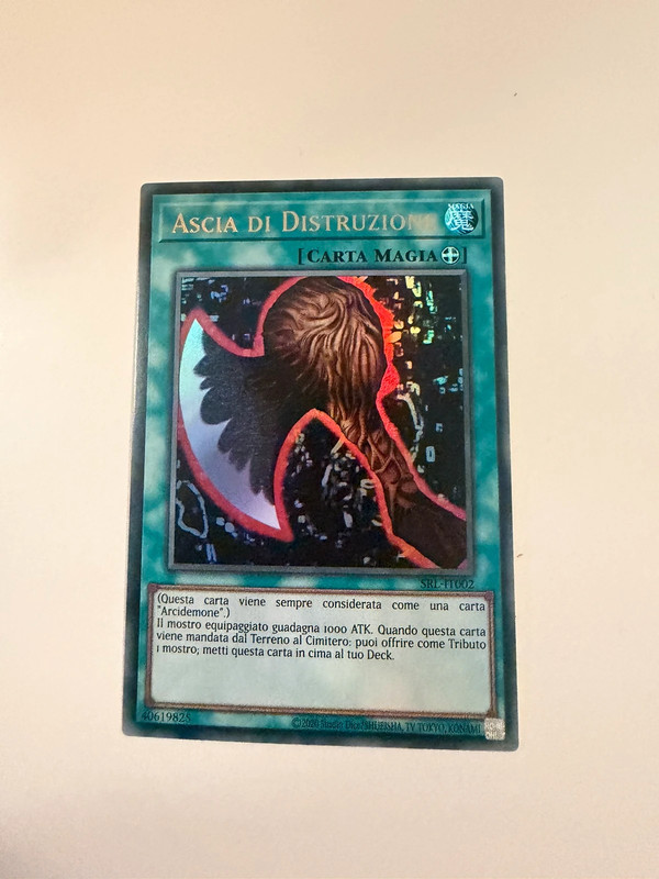 Ascia di distruzione - YuGiOh