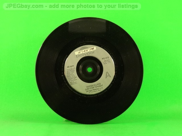 WILLIAMS,VANESSA JUST FOR TONIGHT (137) 7" POLYDOR