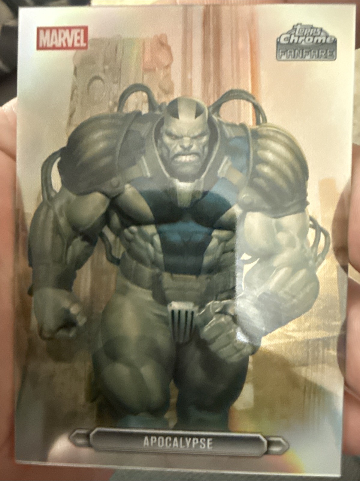 2026 Topps Chrome Marvel Fanfare FF-02 Apocalisse
