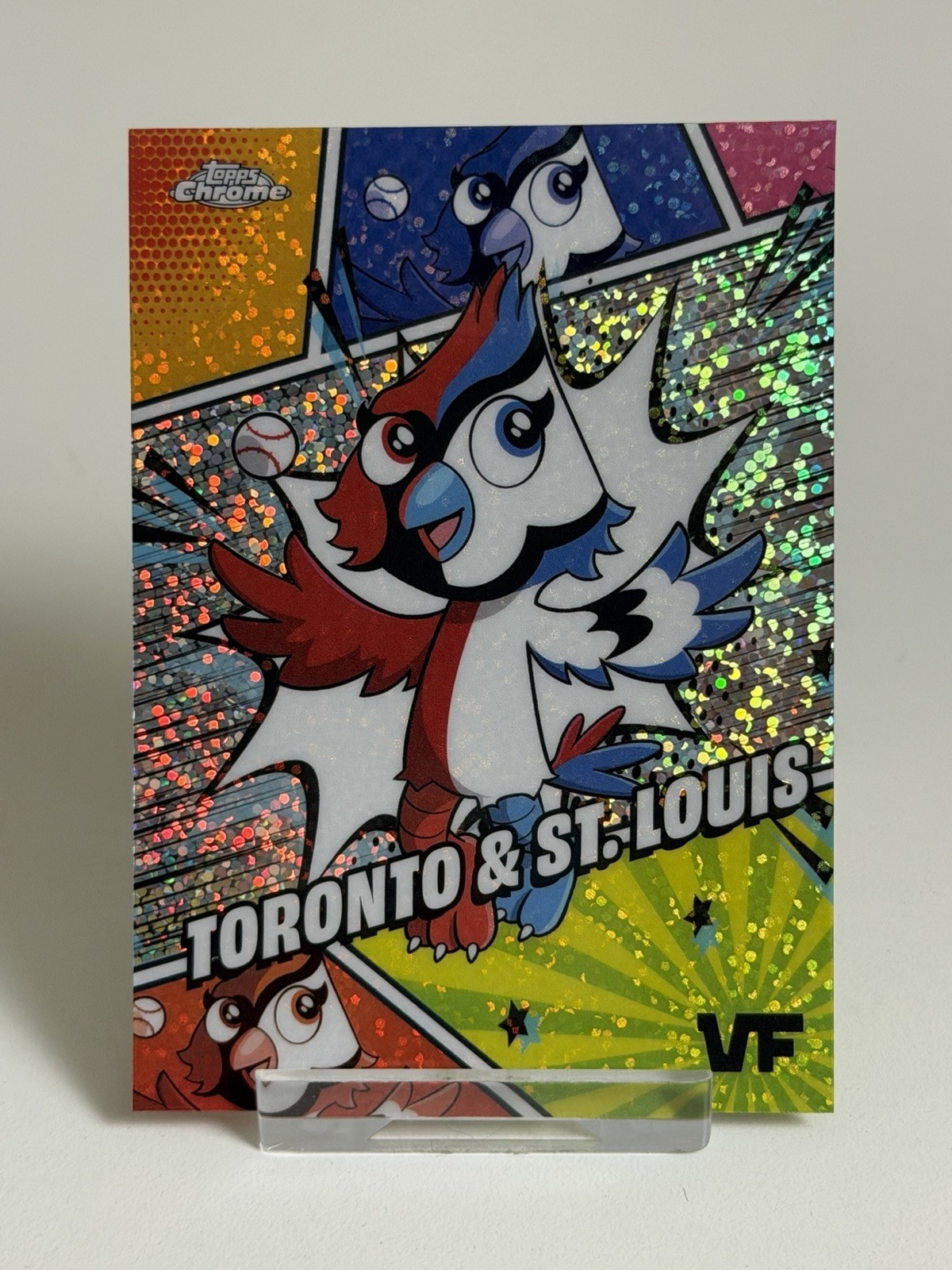 2025 Topps Chrome Veefriends Toronto & St. Louis Manga Speckle MSS-94