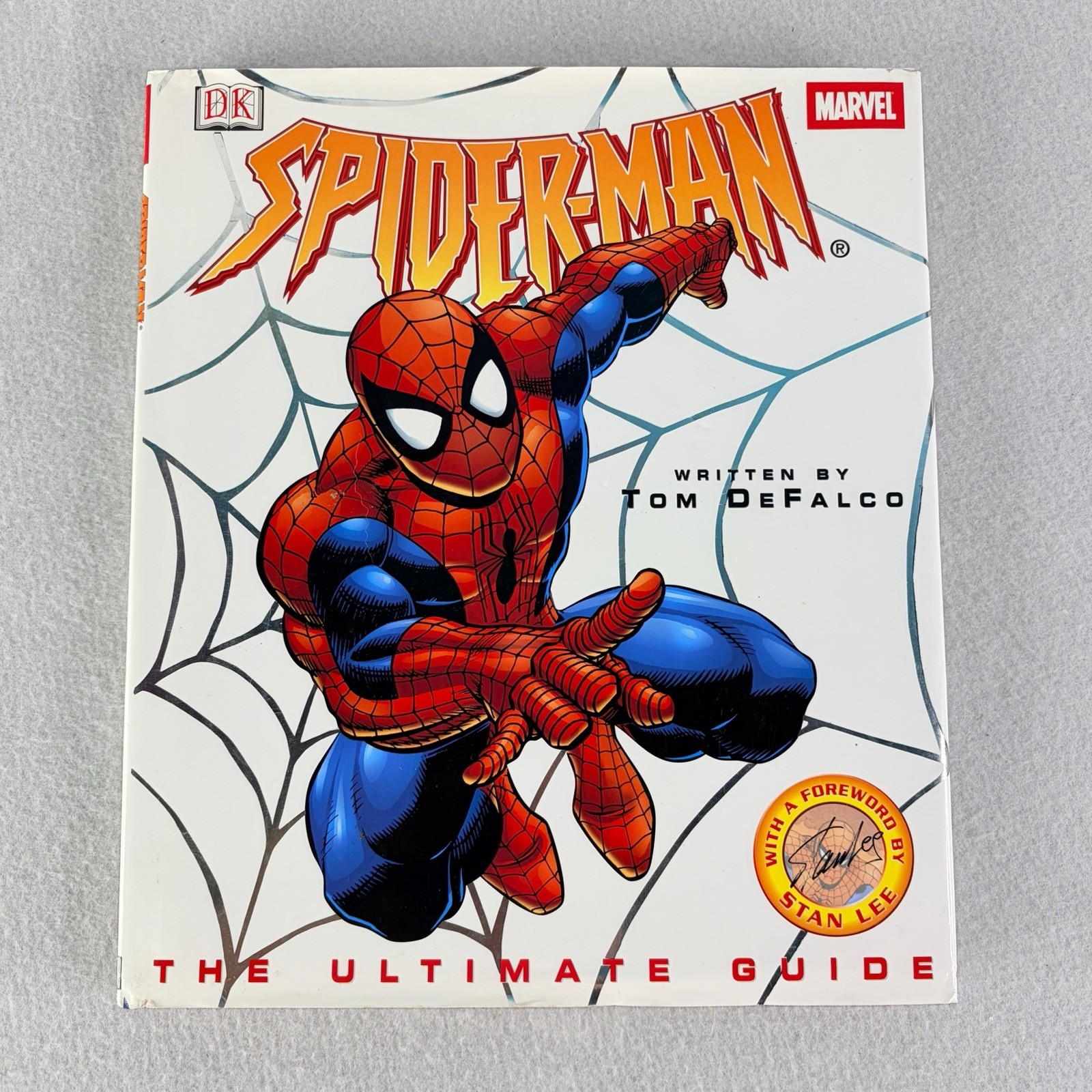 Spider-Man: The Ultimate Guide by Tom De Falco 2001 Hardcover First Edition