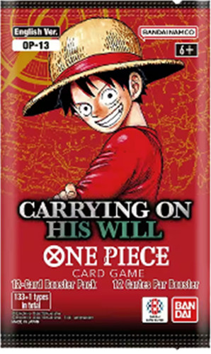One Piece Card Game OP13 Bustina Singola Booster Pack OP-13 ENG
