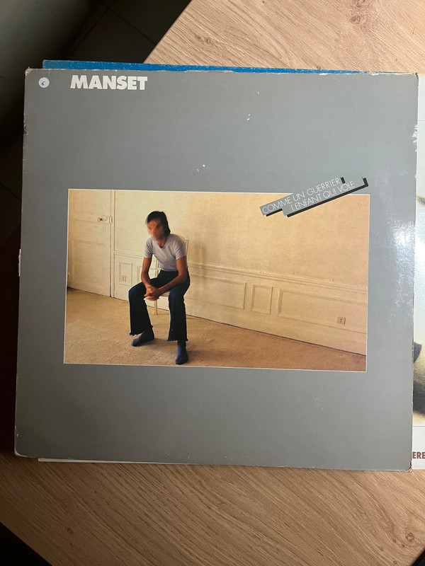 Gérard Manset / Comme un guerrier / Original lp