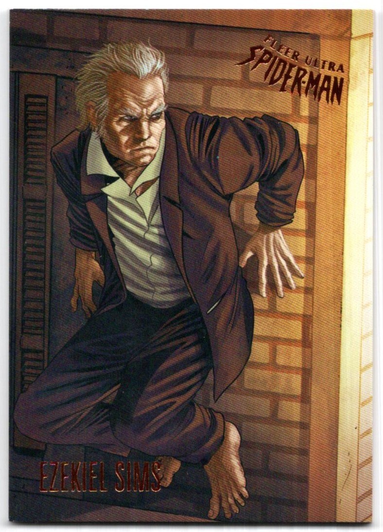 2017 Fleer Ultra Spider-Man Set Base Card #20...EZEKIEL SIMS