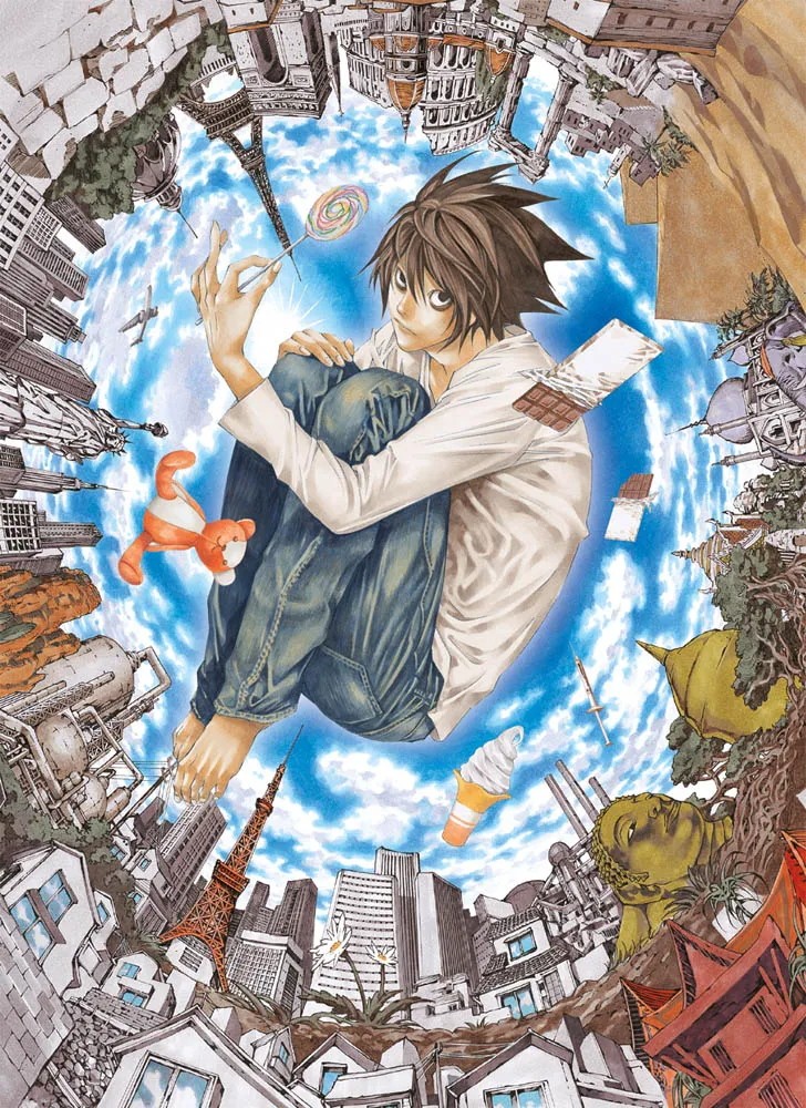 Takeshi Obata - Tsugumi Ohba DEATH NOTE: L CHANGE THE WORLD Panini quarta rist.