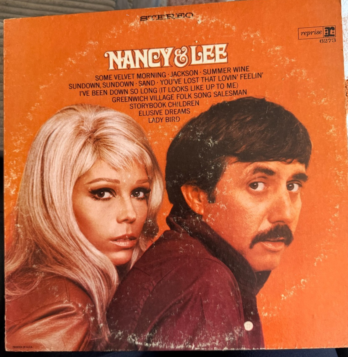 Nancy Sinatra & Lee Hazlewood Nancy & Lee 1968 Reprise RS 6273 Vinyl LP