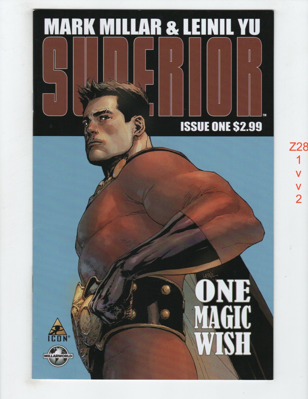 Superior #1 seconda stampa VF/NM 2010 Marvel z2812
