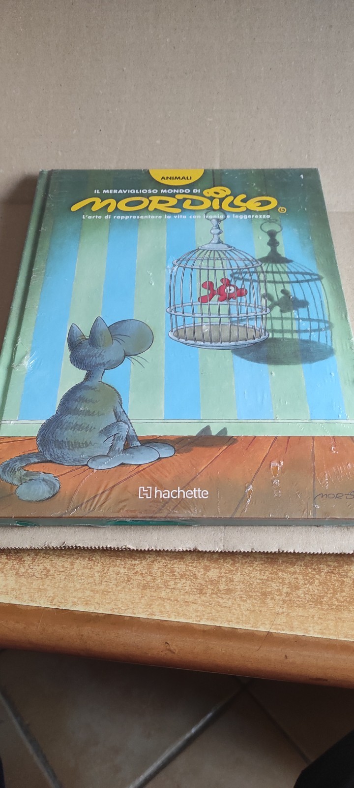 IL MERAVIGLIOSO MONDO DI MORDILLO NUMERO 1 - HACHETTE 2021 - BLISTERATO!!