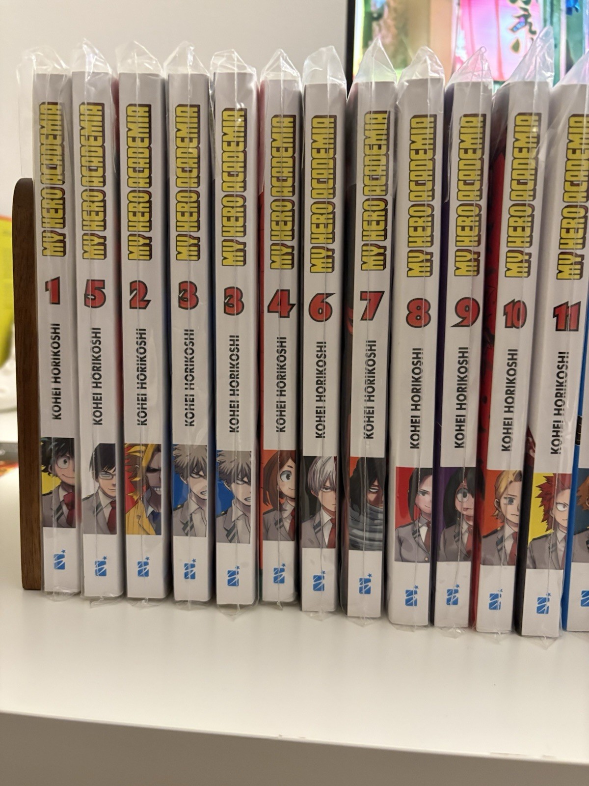 My Hero Academia manga Kohei Horikoshi lotto completo 1-42 edizione gazzetta